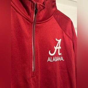 NWT - Men’s Alabama Crimson Tide Quarter-Zip red Pullover
